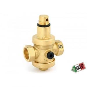 Редуктор давления ВВ 3/4″ 1-6 бар PN25 под акс. манометр 1/4″