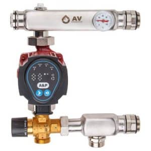 Насосно-смесительная группа AVE250-02 AV Engineering + Насос WISE-25/40-130