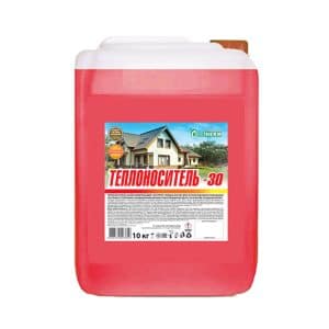 Теплоноситель для систем отопления EcoTHERM — 30 °С 10 кг
